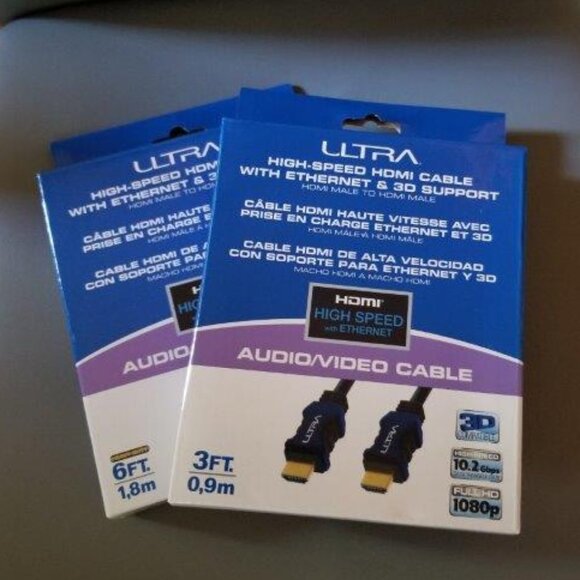 Ultra High Speed HDMI Cables with Ethernet & 3D Support - Picture 1 of 3